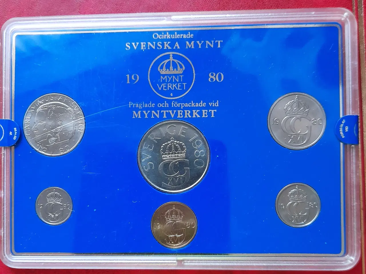 Billede 3 - SVERIGE SWEDEN 9 FORSKELLIGE MØNTSÆT 1980 - 1990