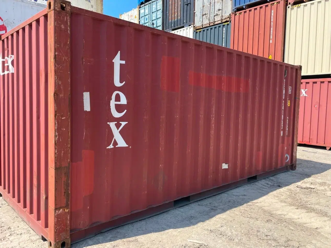 Billede 2 - 20 fods Container- ID: TEMU 241053-0