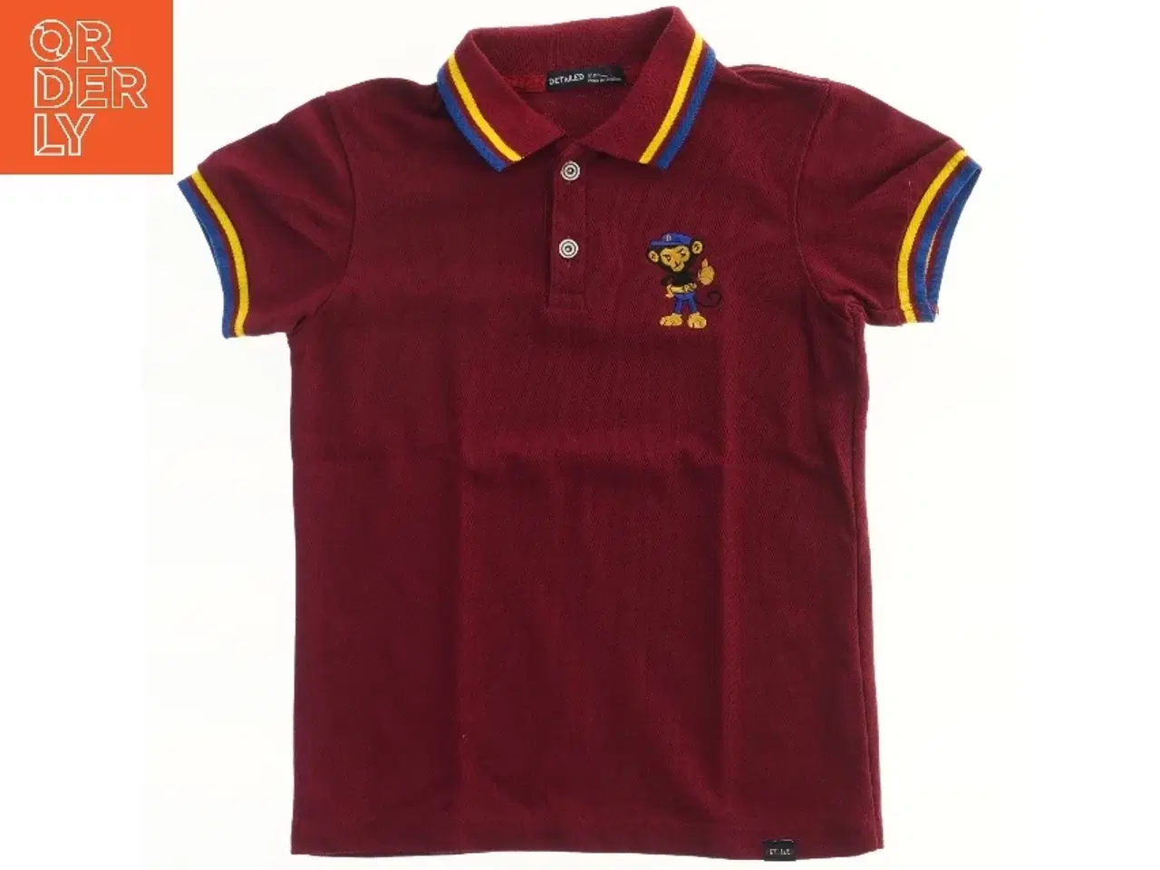 Billede 1 - Børne T-shirt med krave fra Detailed (str. 116)