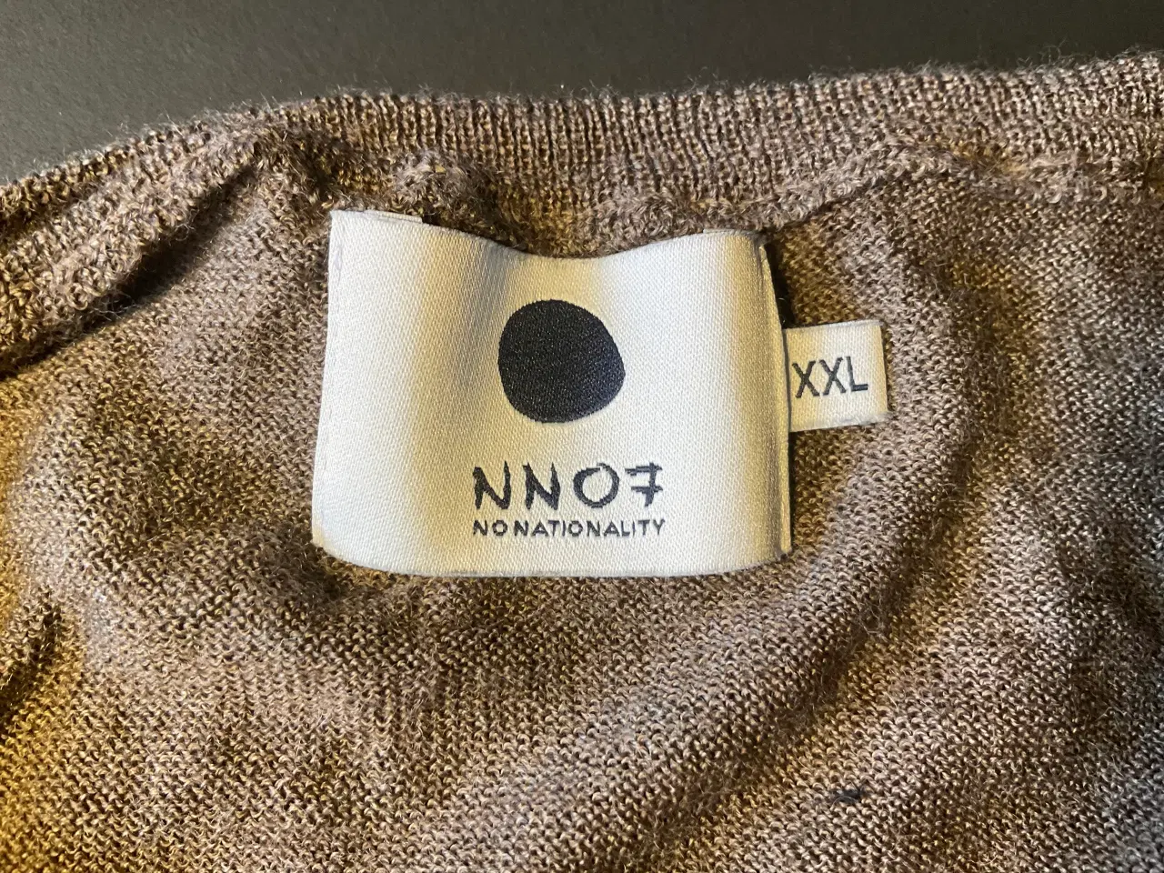 Billede 1 - NN07 pullover sweater, kastanjefarvet, str. XXL 