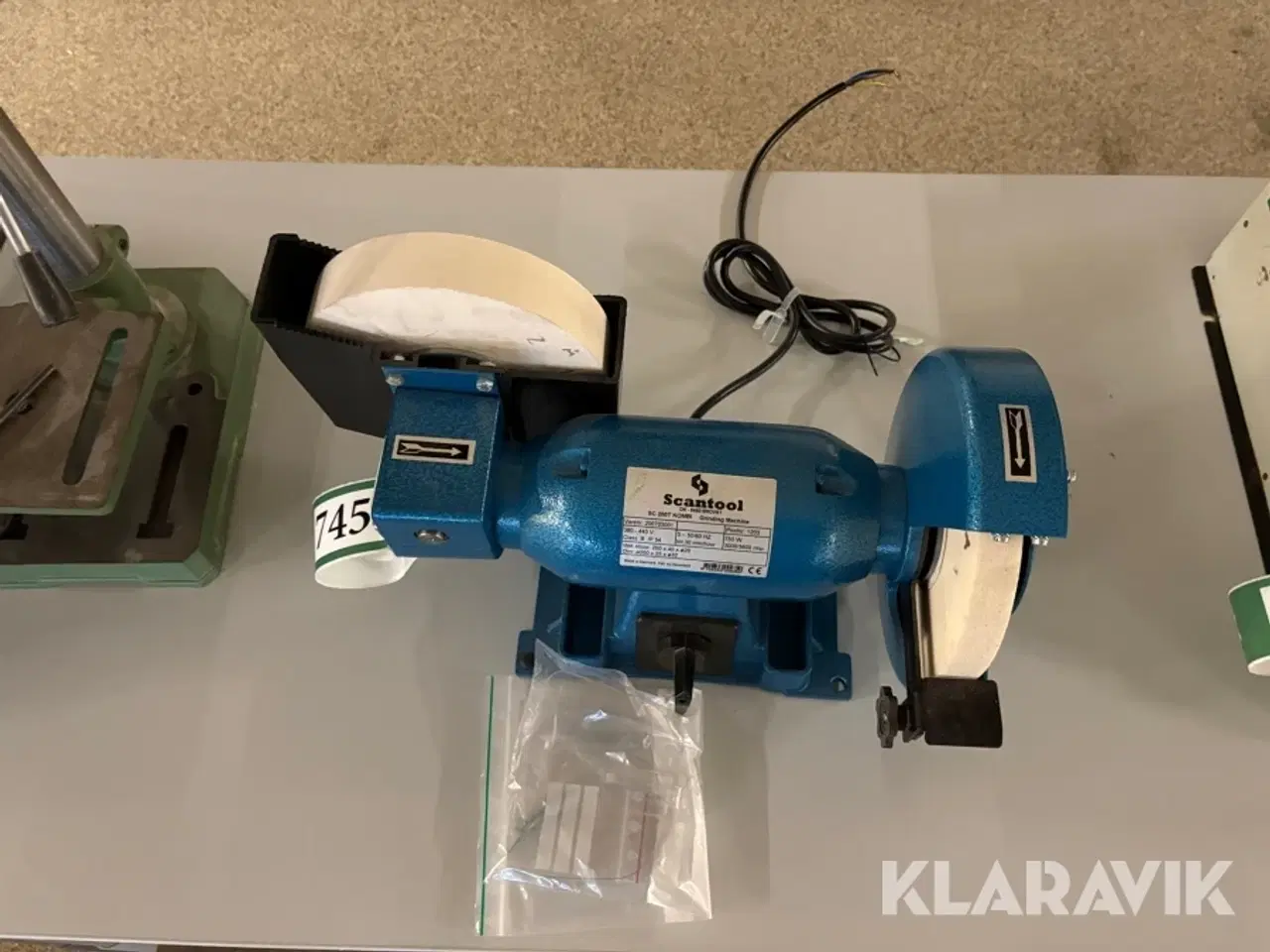 Billede 5 - Slibemaskine Scantool SC 200T KOMBI