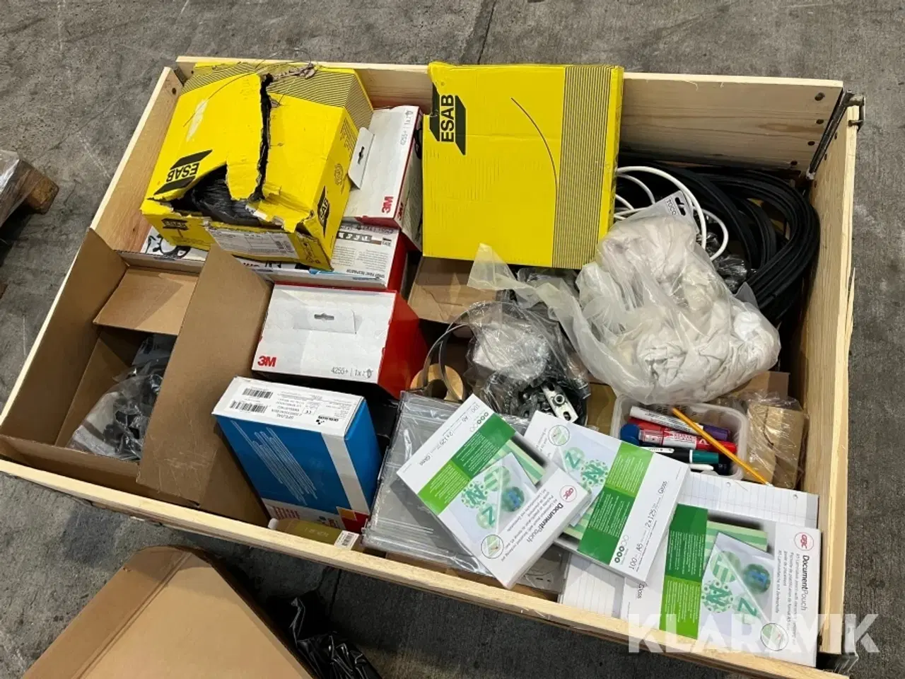 Billede 1 - Lot - svejsetråd, masker og øvrigt