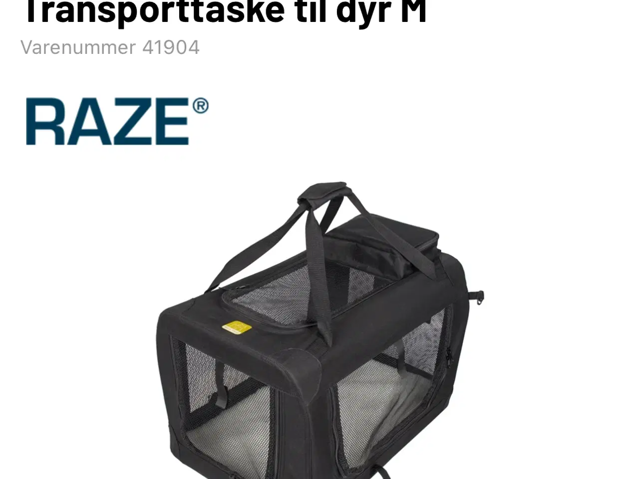 Billede 1 - Transport taske hund str M