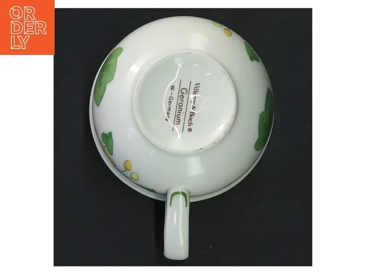 Billede 3 - Krus med blomstermotiv, 4 styk fra Villeroy & Boch (str. Ø. 8,5 cm. 4 styk)