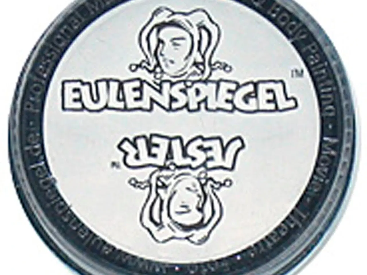 Billede 1 - Eulenspiegel Ansigtsmaling, hvid, 20ml/ 1 ds.