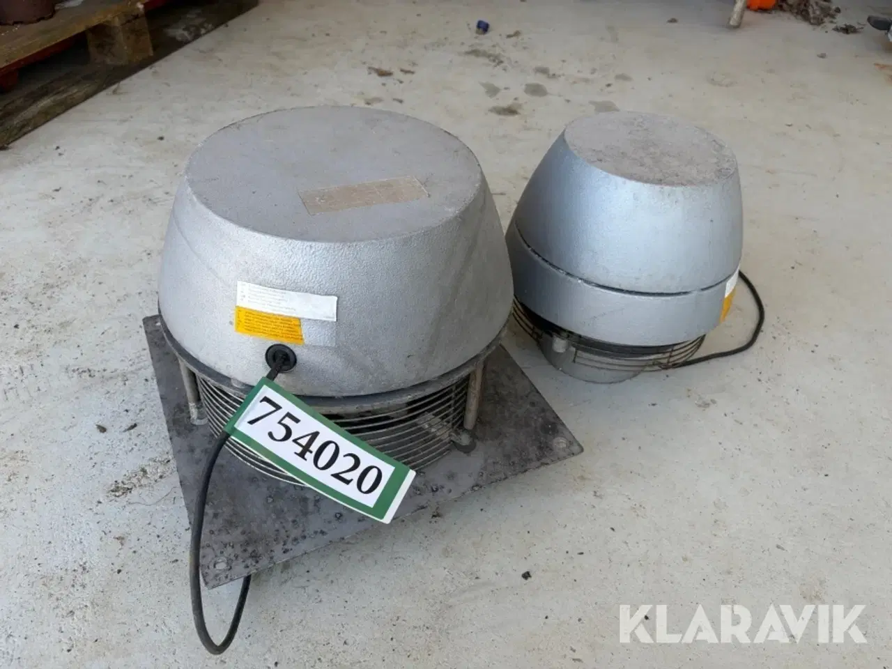 Billede 1 - Tagventilator Exhausto - 2 styks