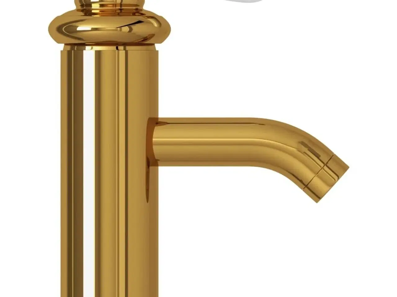 Billede 3 - Vandhane til badeværelseshåndvask 130x180 mm guldfarvet