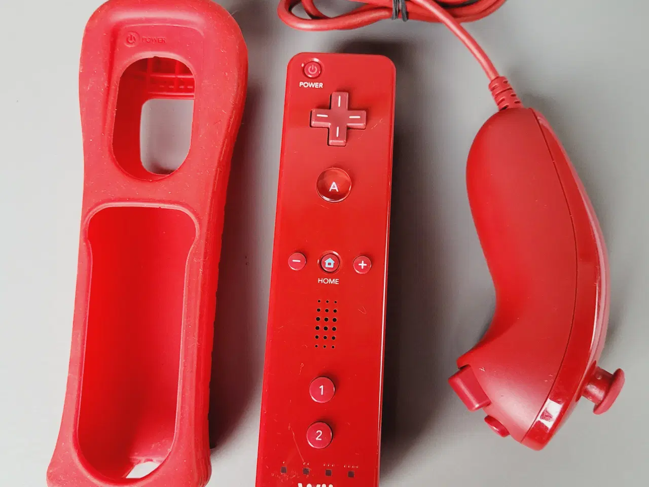 Billede 3 - ⭐️· 🎮 Nintendo Wii konsol (Limited Edition) RØD