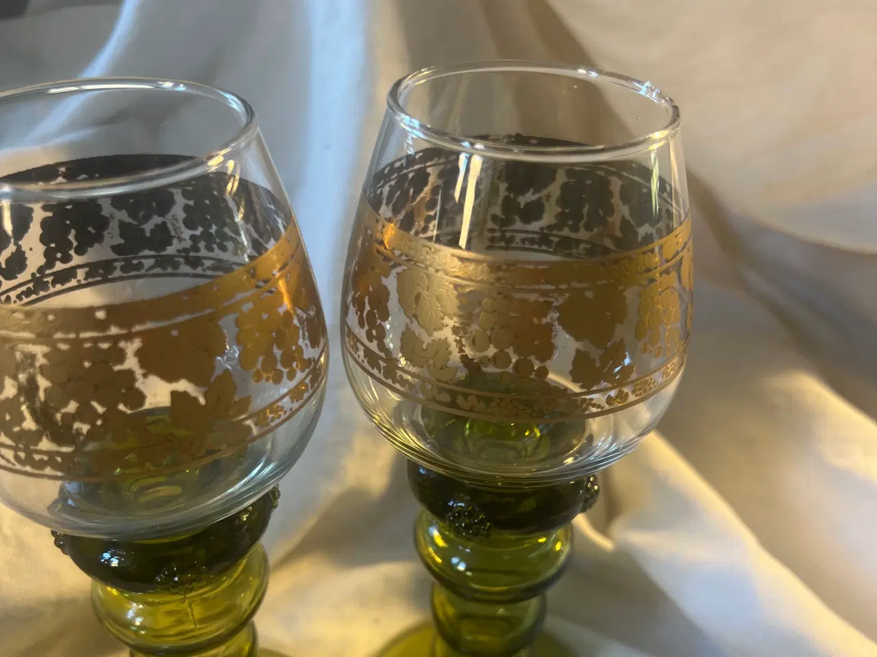 Billede 1 - 2stk flotte vin glas