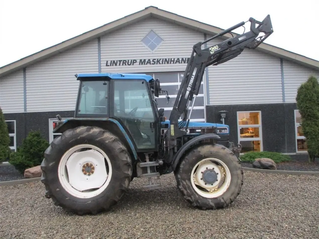 Billede 11 - New Holland 7740 SLE Turbo Med frontlæsser og frontlift.