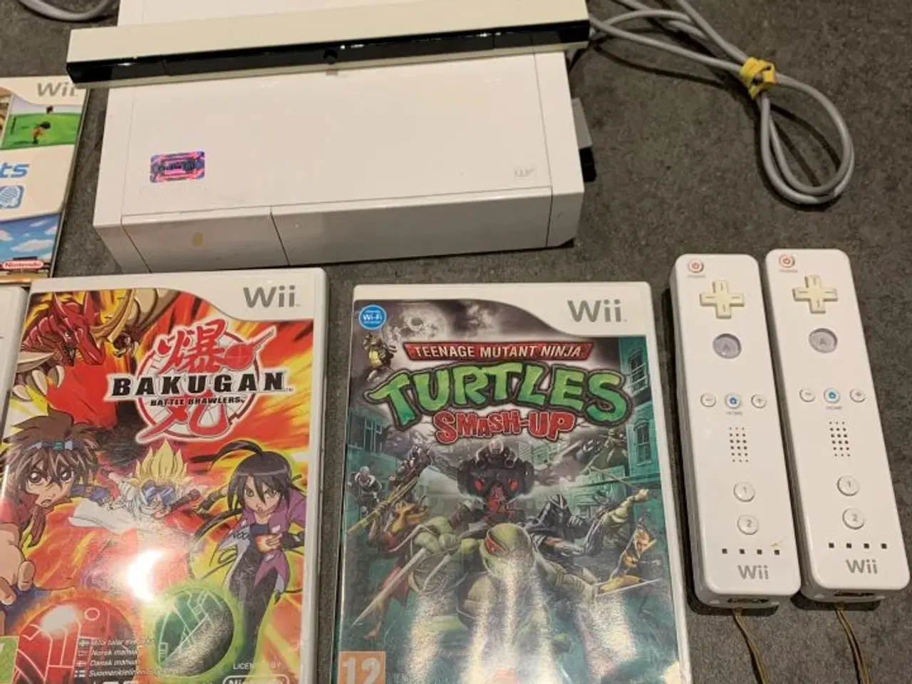 Billede 4 - Wii konsol med 7 spil