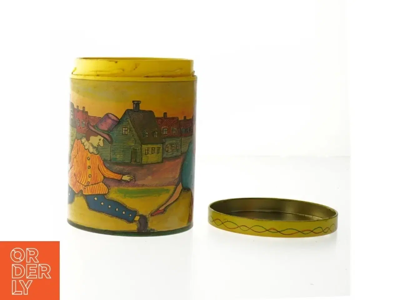Billede 3 - Kunstdåse (str. Ø. 11,5 cm. længde, 15 cm) fra Irma