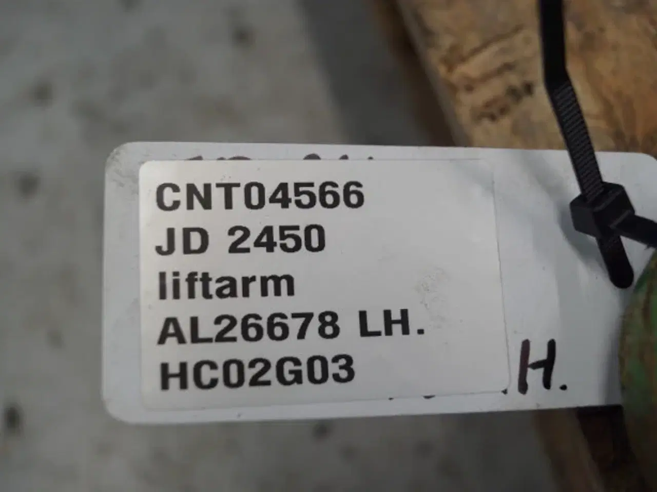 Billede 4 - John Deere 2140 L.H. Liftarm AL26678