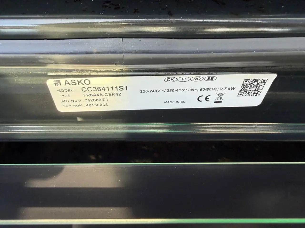 Billede 1 - ASKO - Keramisk komfur