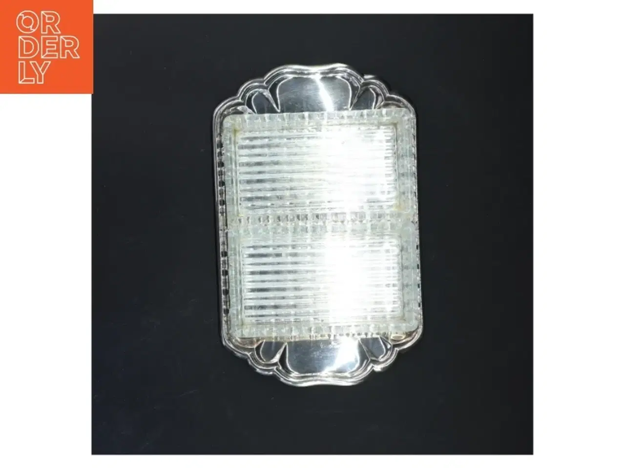 Billede 4 - Glas skålesæt med bakke (str. 23x15 cm)