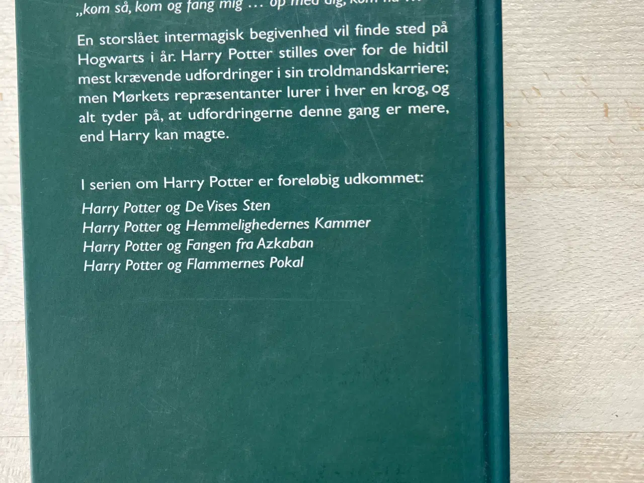 Billede 2 - Harry Potter og Flammernes Pokal, Rowling