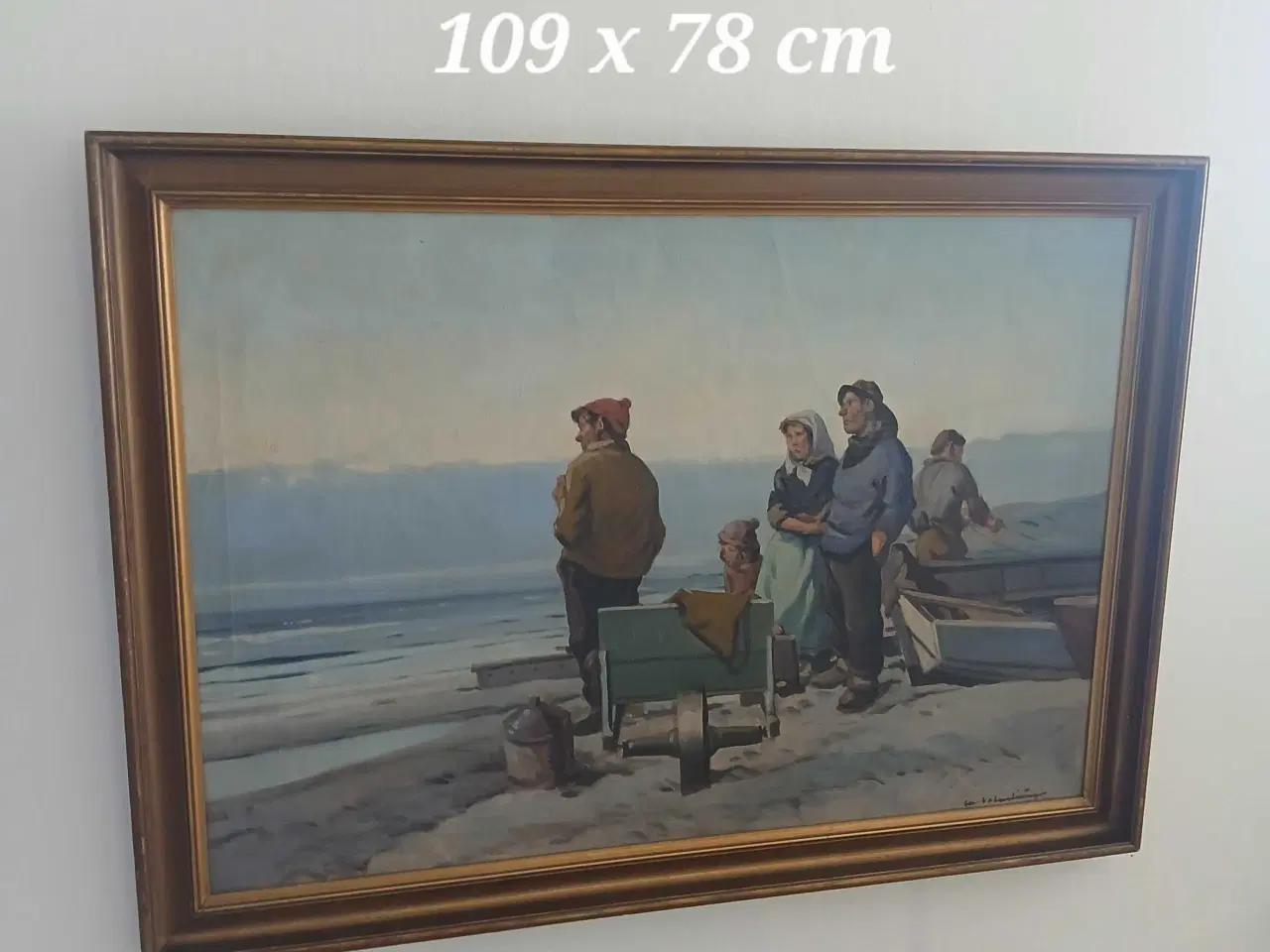 Billede 1 - Maleri fra Nordvestkysten