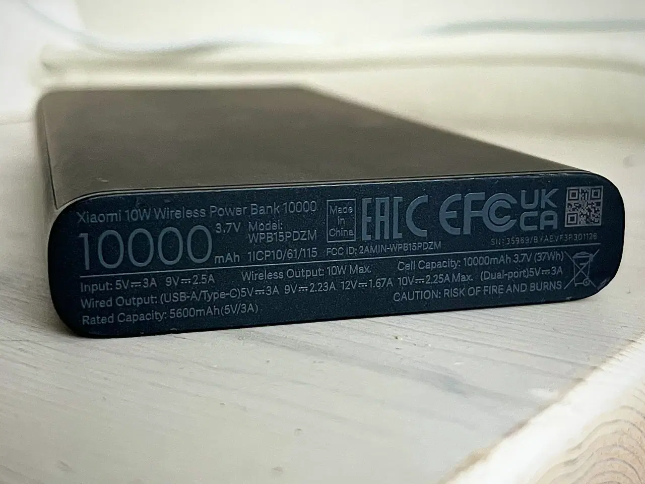 Billede 3 - Power Bank Trådløs 10000 mAh - Xiaomi