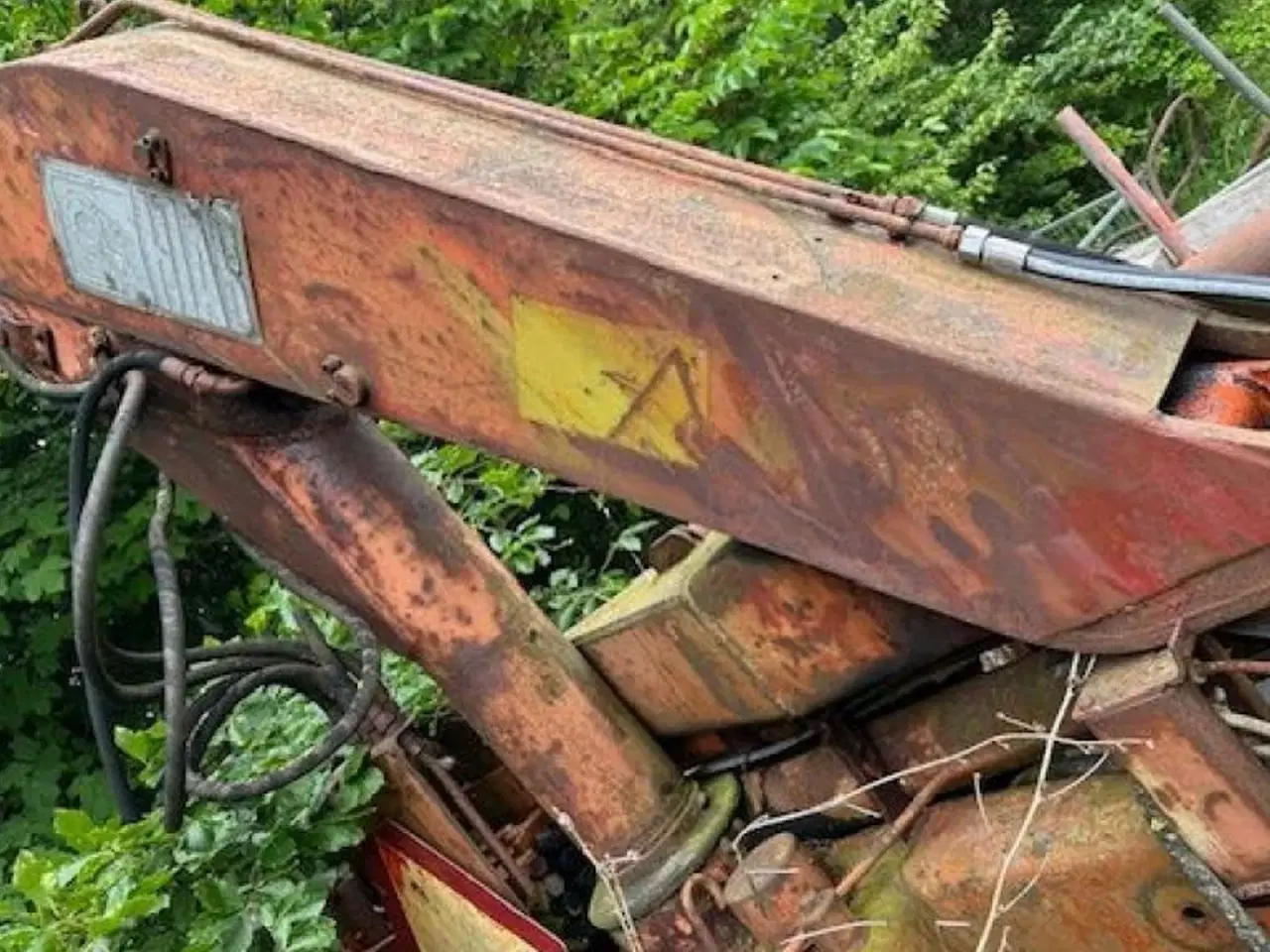 Billede 3 - Traktor vogn med kran 