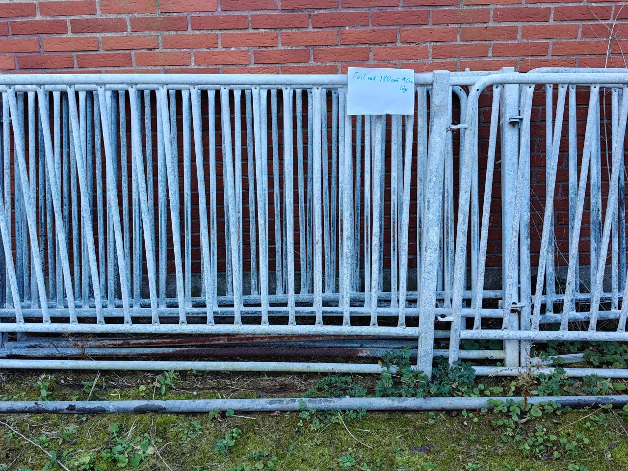 Billede 1 - Galv.skilrum m.låge270 cm ialt