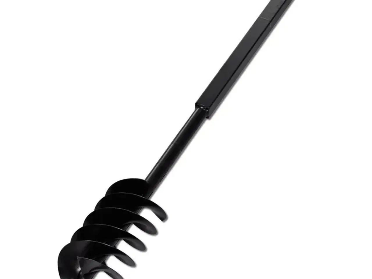 Billede 4 - Pælebor med håndtag, 150 mm, med forlængerrør, 9 m, stål