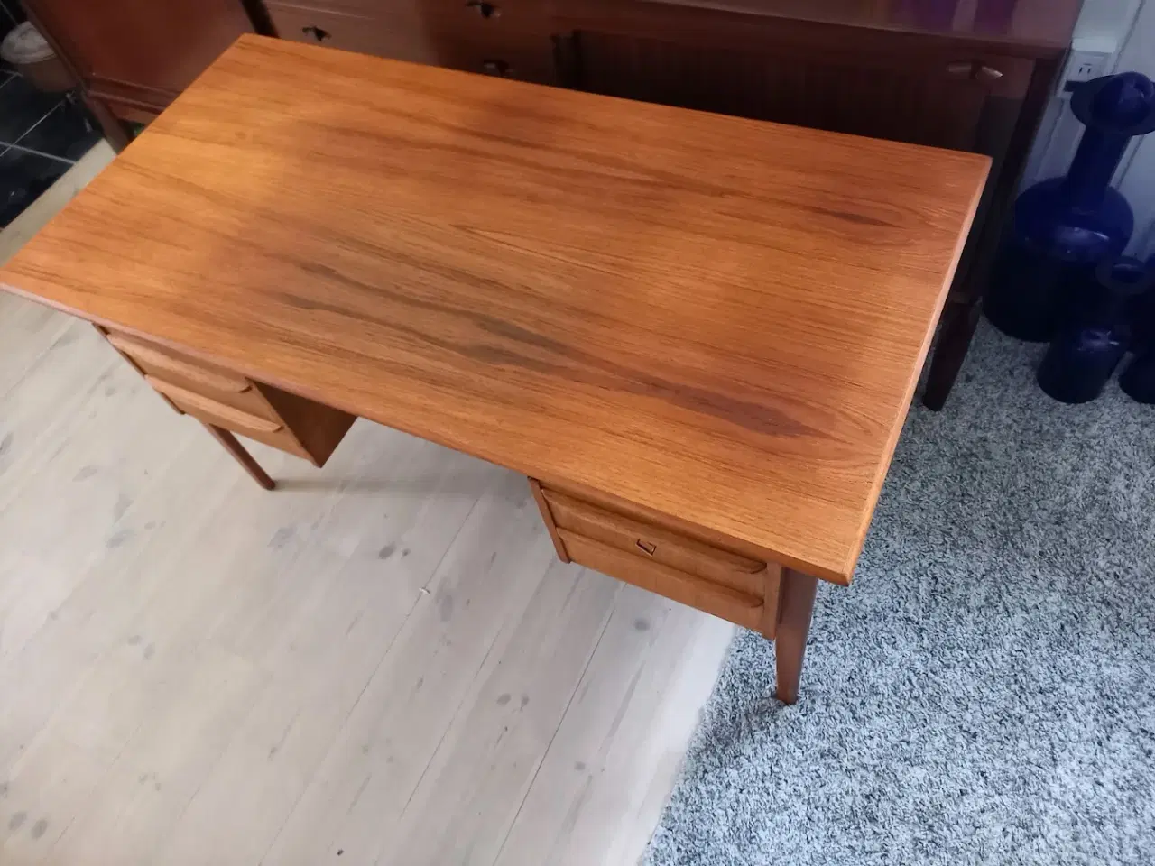 Billede 10 - Skrivebord teak