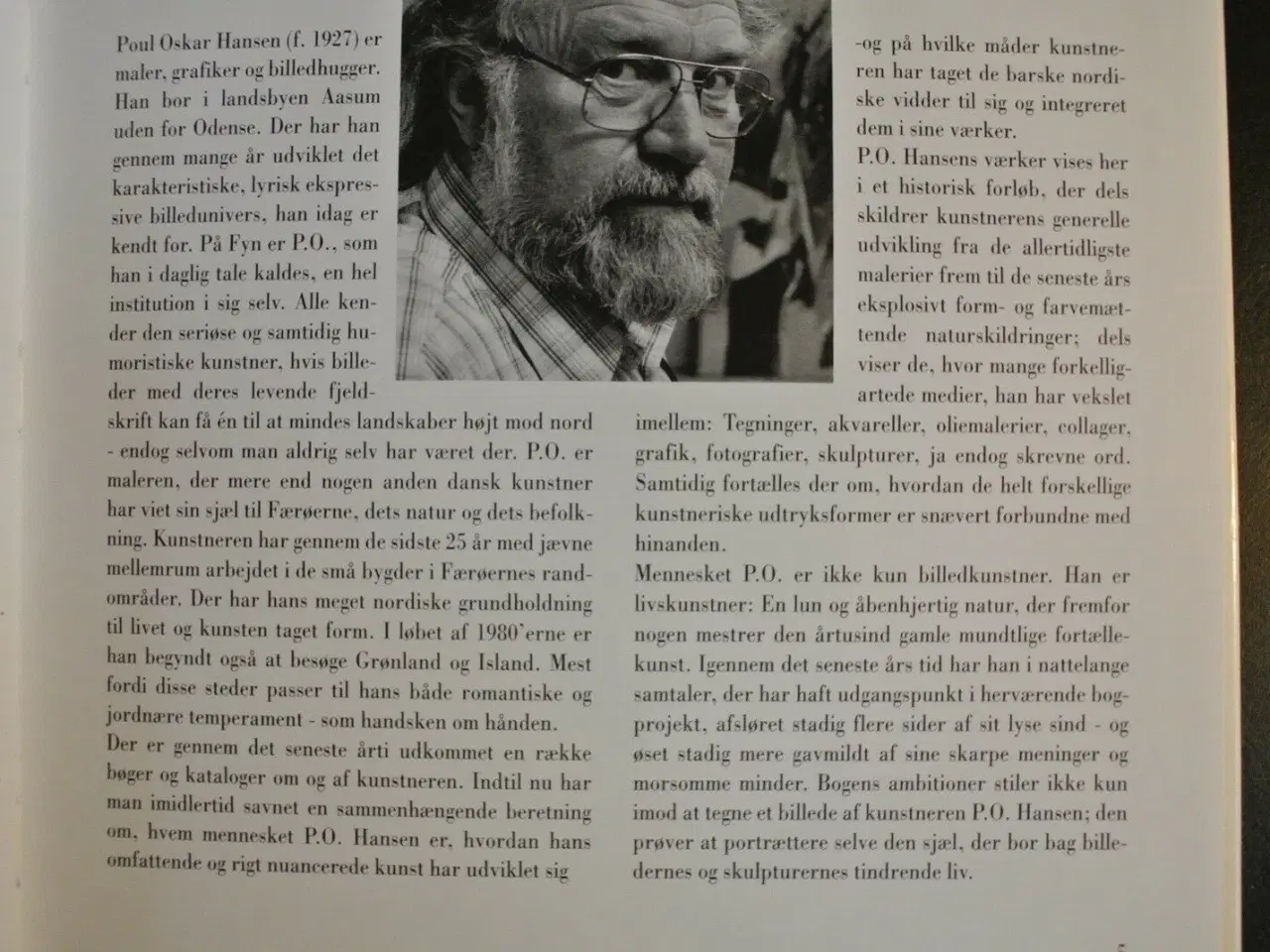 Billede 2 - p.o. hansen, af lise seisbøll, emne: kunst og kult