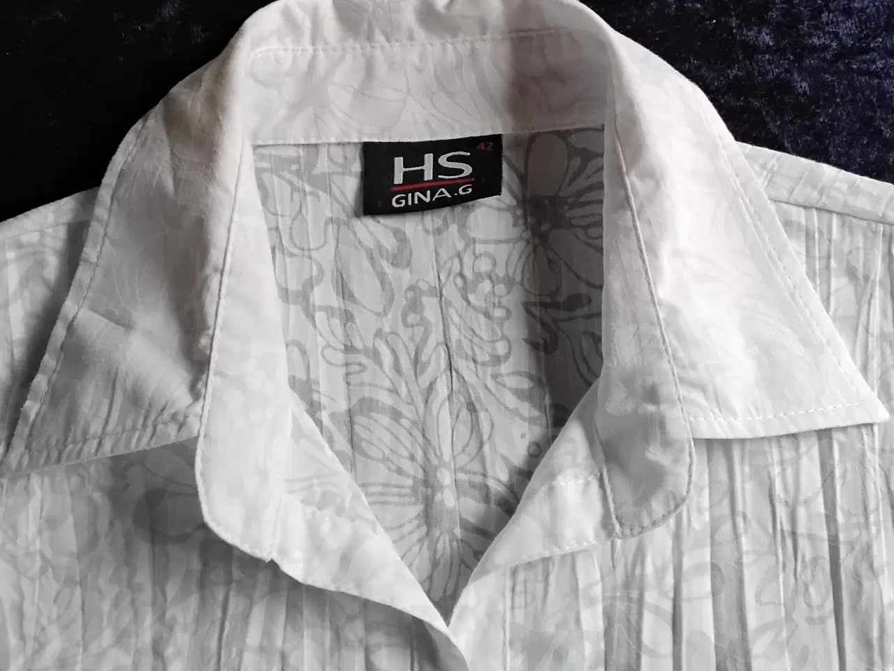 Billede 1 - Flot hvid skjorte dame fra tyske HS GINA G str 42 