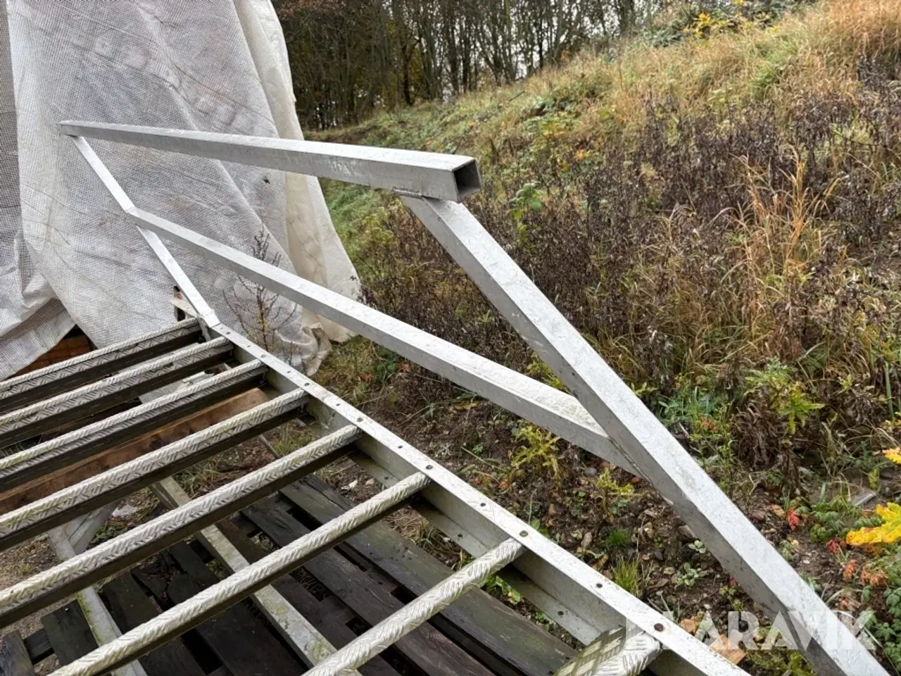 Billede 5 - Stillads trappe Special Fabrikken Vinderup Rustfri med gelænder