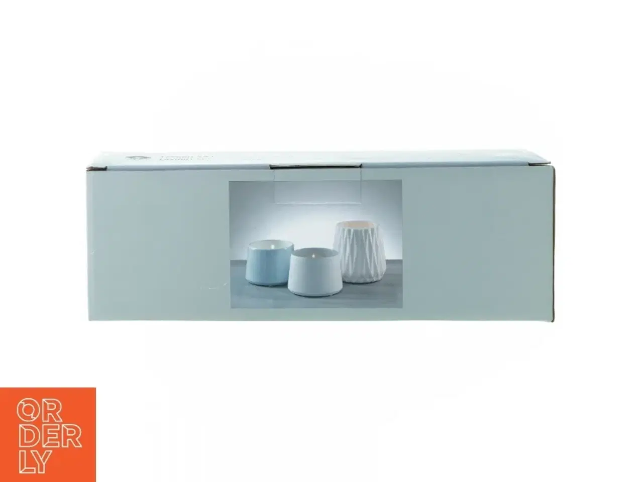 Billede 2 - Favorit sæt lyshuse i porcelæn fra Creton Maison (str. 27 x 9)