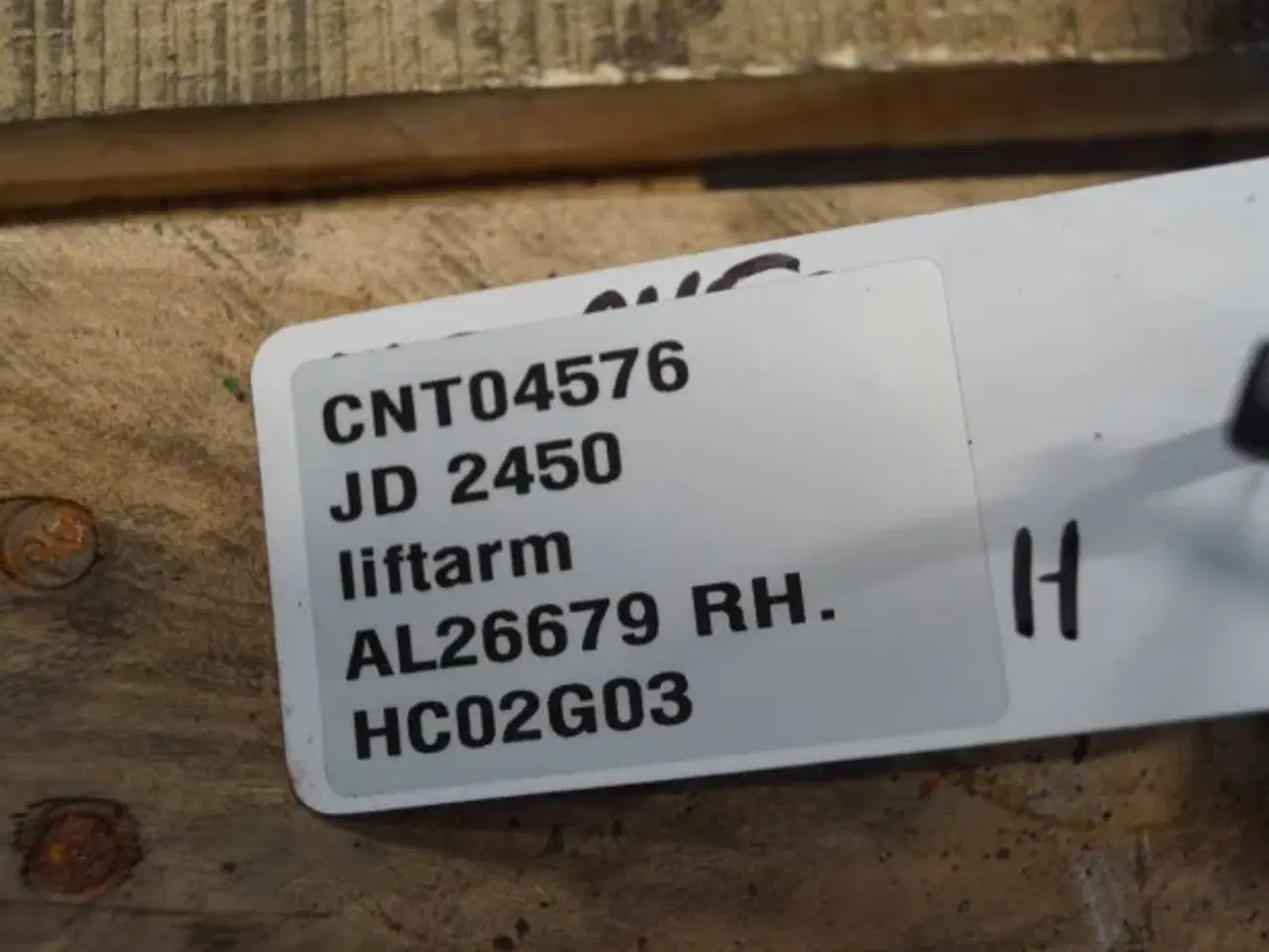 Billede 7 - John Deere 2450 R.H. Liftarm AL26679