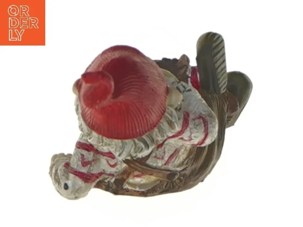 Billede 4 - Lille dekorationsfigur af nisse (str. 13 cm)