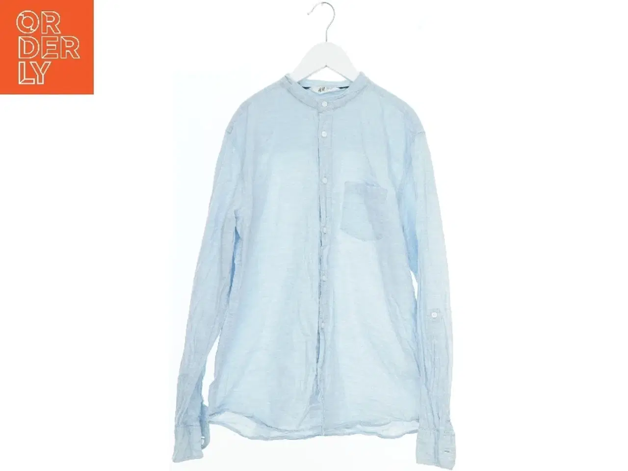 Billede 1 - Lyseblå skjorte fra H&M (str. 170)