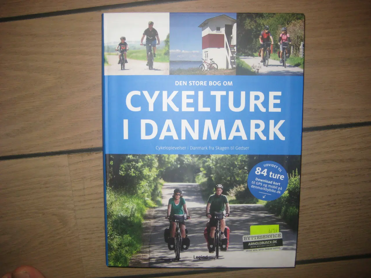 Billede 1 - Den store bog: Cykelture i Danmark