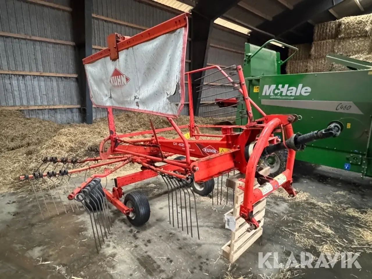 Billede 3 - Halmrive Kuhn GA 4121 GM Mast Erdriver