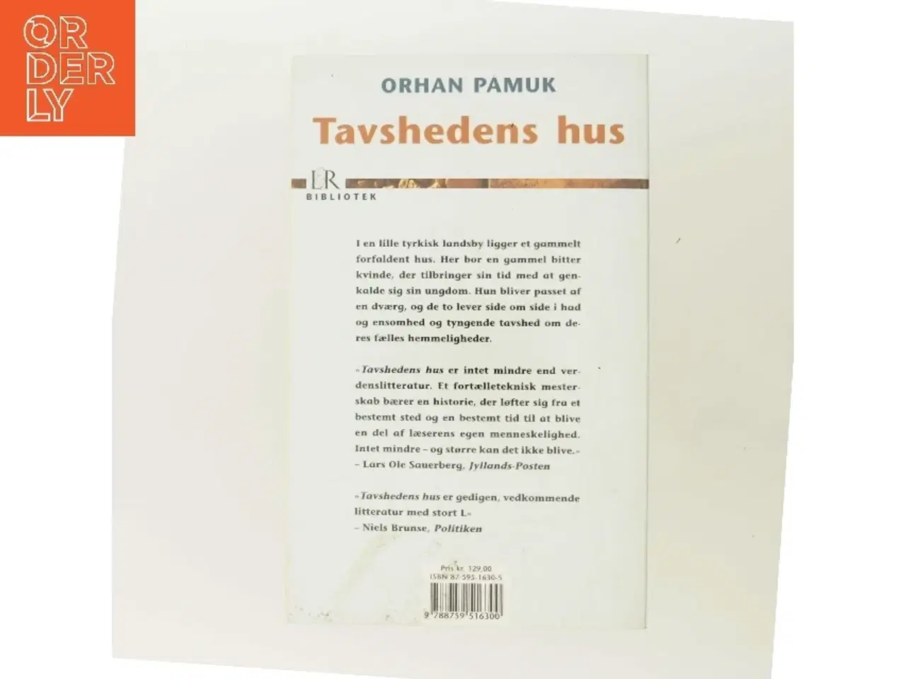 Billede 3 - Tavshedens hus af Orhan Pamuk (Bog)