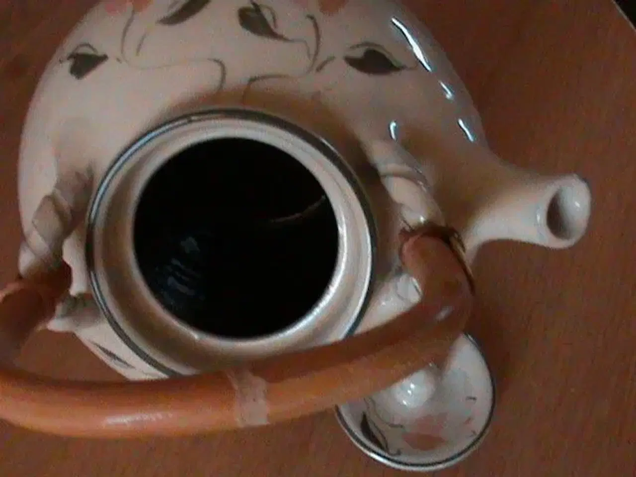 Billede 3 - Tepotte kande keramik med naturhank