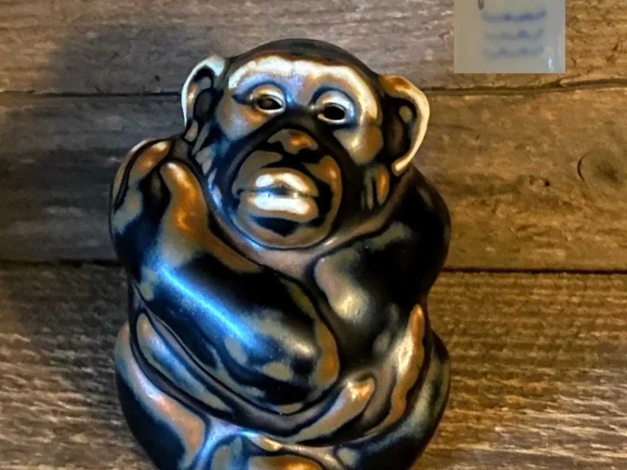 Billede 1 - * Royal Copenhagen; Abe - i stentøj (20188)