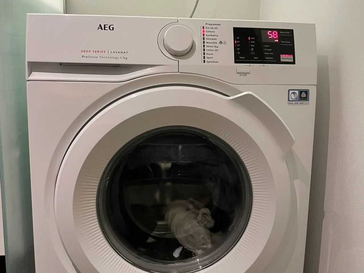 Billede 1 - AEG vaskemaskine – 7 kg – kvalitetsmodel – fungere
