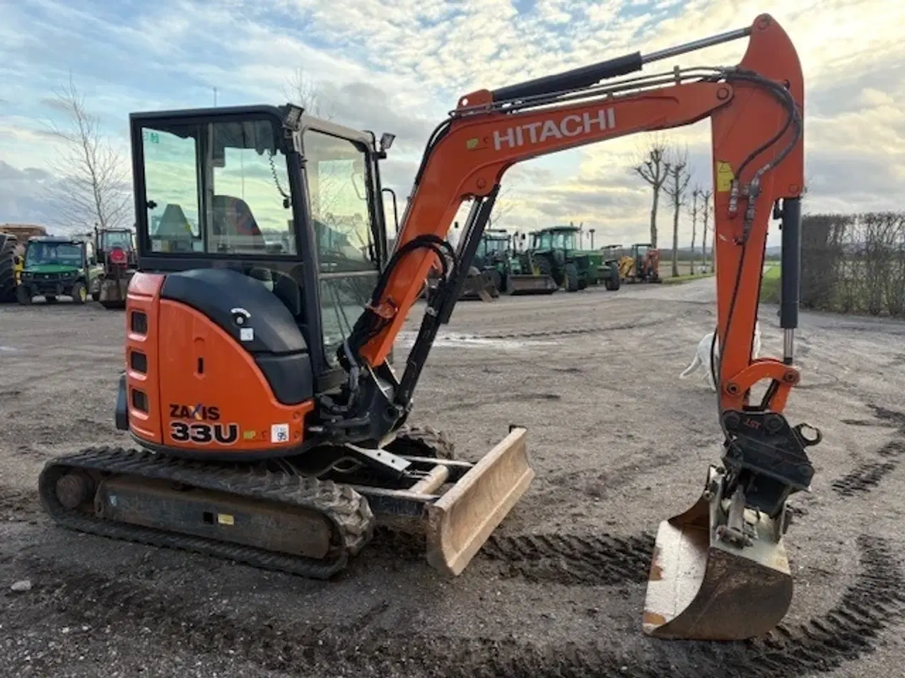 Billede 13 - Hitachi ZX33U-5 CLR  KIPBART PLANERBLAD, GRAVESKOVL