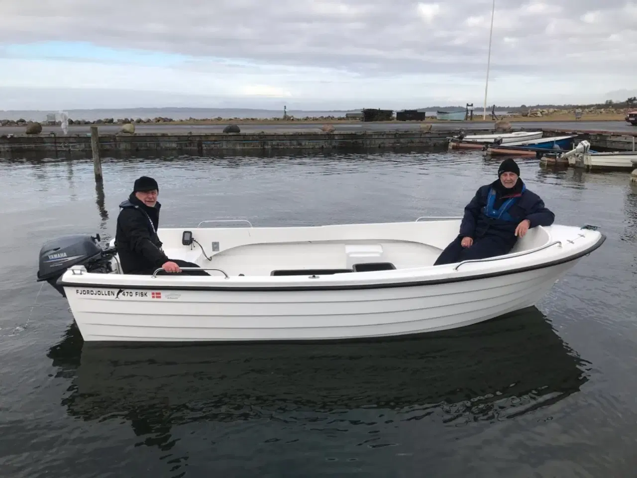 Billede 1 - Spritny glasfiber jolle Fjordjollen FISK på lager 