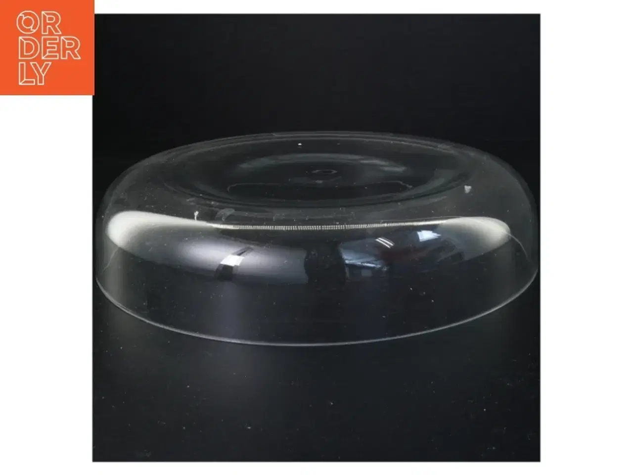 Billede 2 - Stor glasskål mundblæst fra Philippi (str. Diameter 30 cm)