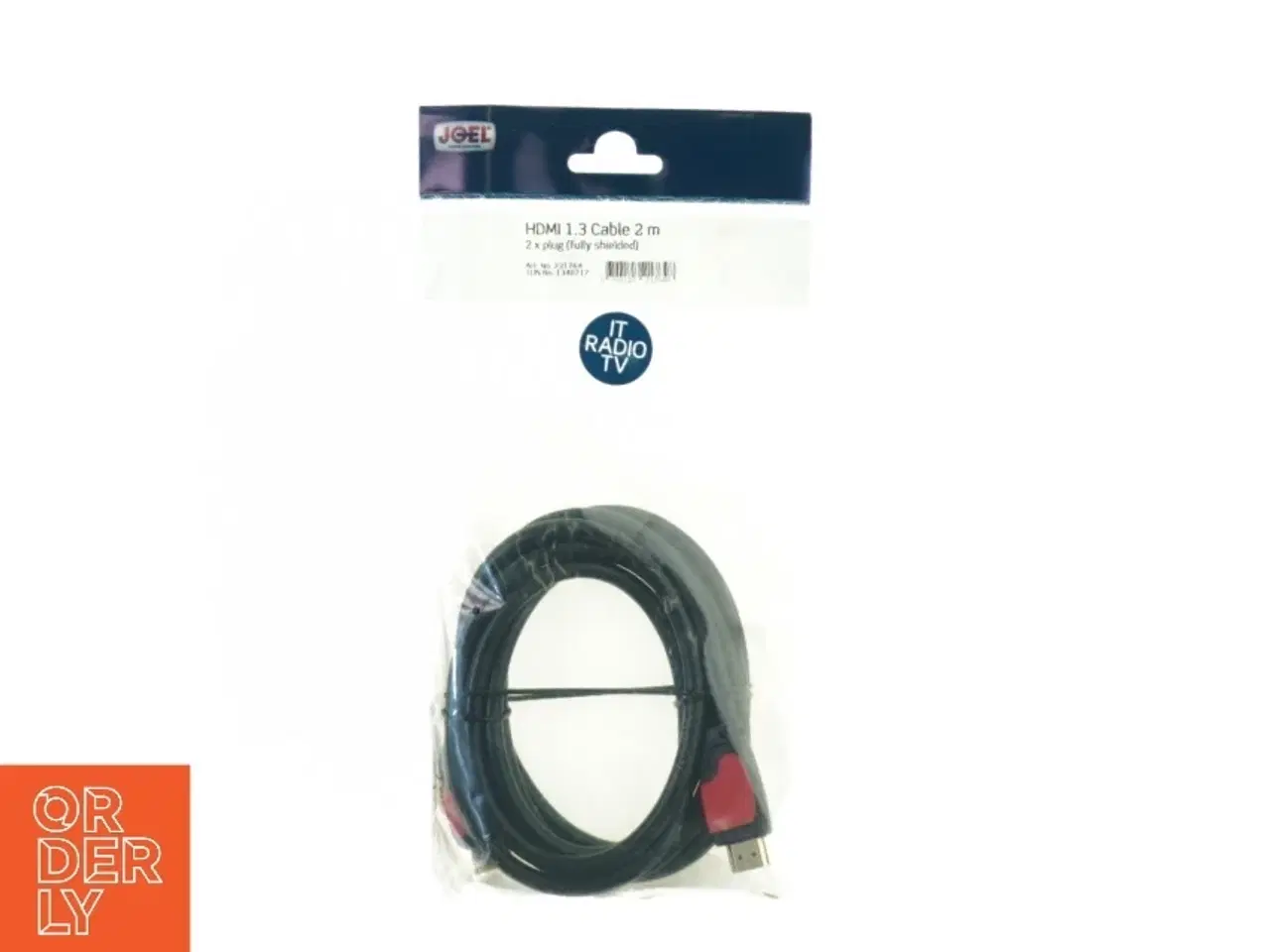 Billede 1 - Hdmi 1.3 kabel (2 meter) fra Joel (str. 12 x 26 cm)