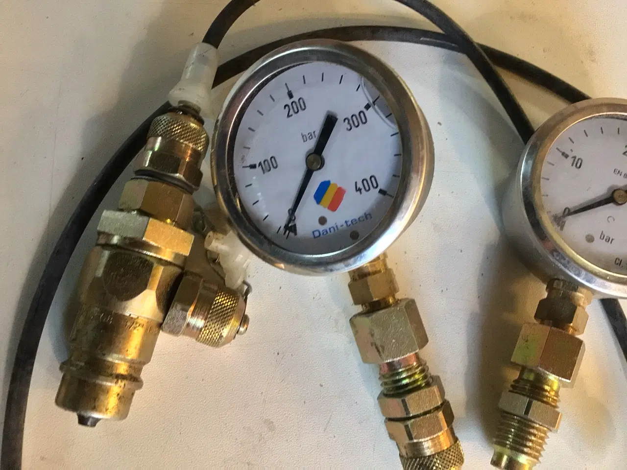 Billede 2 - Manometer 400 bar og 40 bar