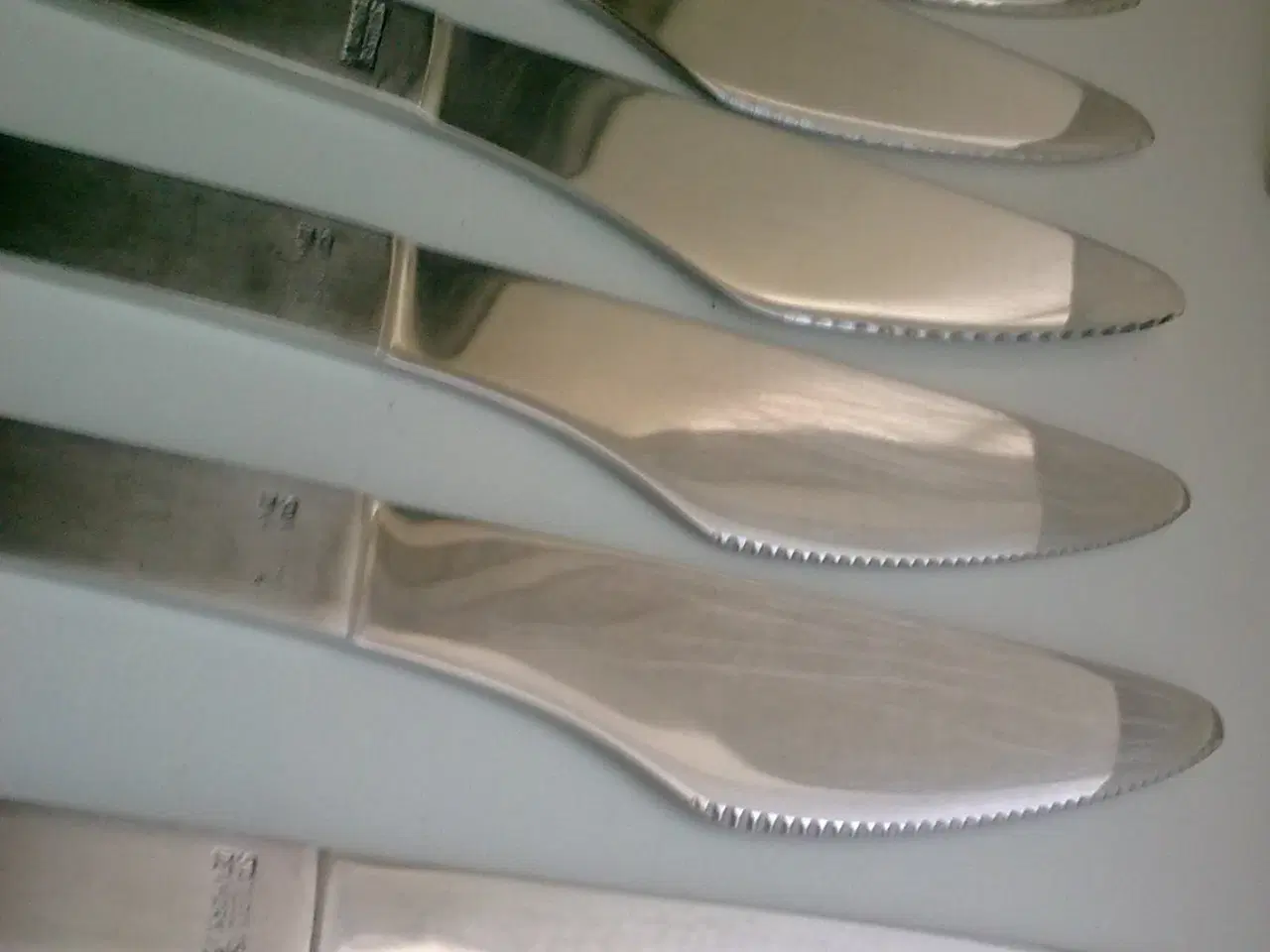 Billede 4 - Dessert bestik DENMARK STÅL ostebord frugt sæt