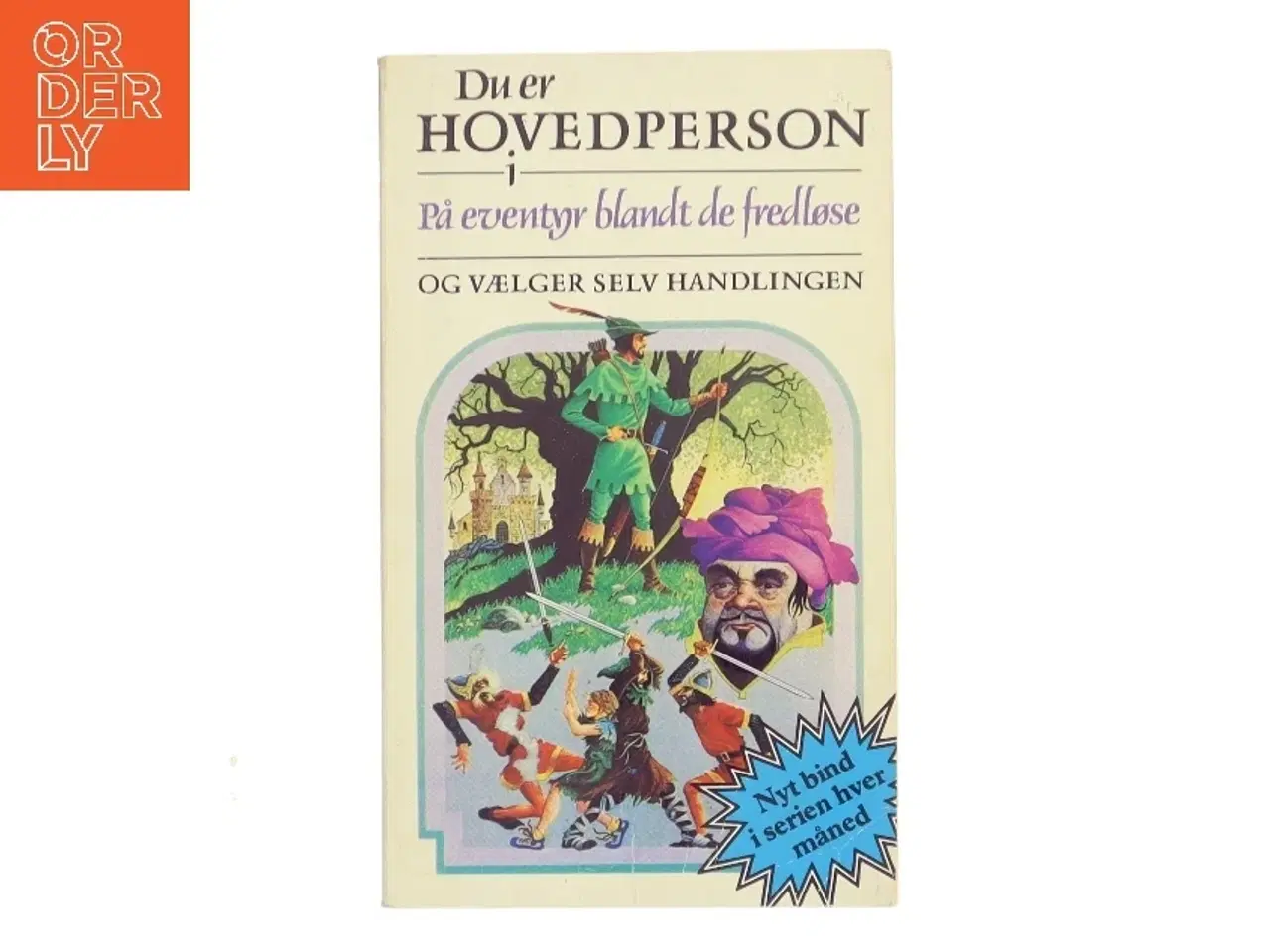 Billede 1 - Du er HOVEDPERSON i På eventyr blandt de fredløse OG VÆLGER SELV HANDLINGEN af Lademann (Bog)