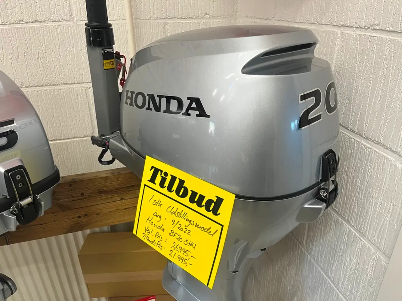 Billede 2 - Honda 20hk kortbenet - Udstillingsmodel