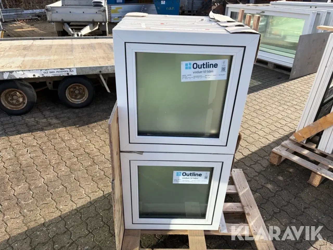 Billede 4 - Vinduer Outline Træalu 3 lags 8 styk