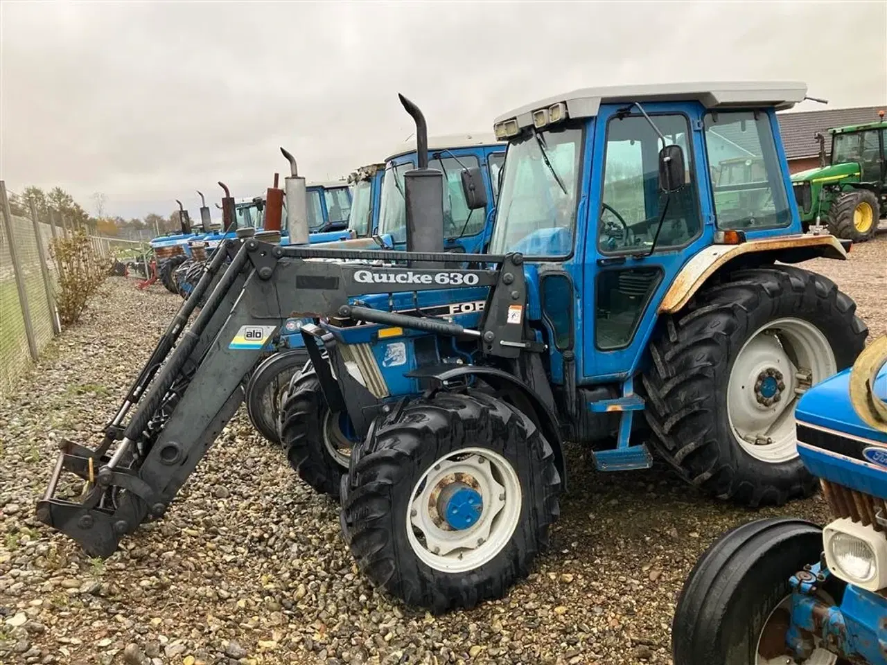 Billede 1 - Ford 7610 F2 4wd med Frontlæsser