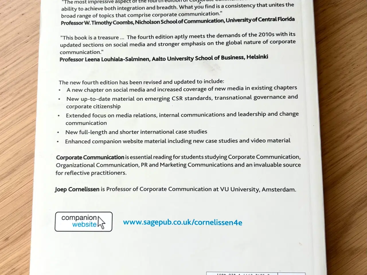Billede 2 - Corporate Communication: A Guide to Theory and
